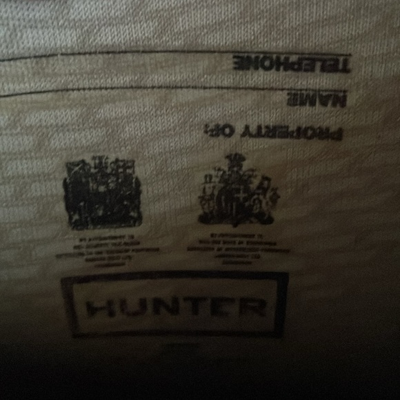 *SALE* Hunter Aston Gloss Wedge Rain Boots - Picture 7 of 8